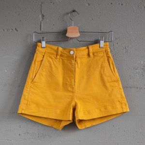 Everlane The Cotton Twill Short (Golden Yellow)